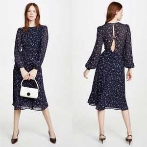 NWT Reformation Luanne Midi Dress - Escondido
